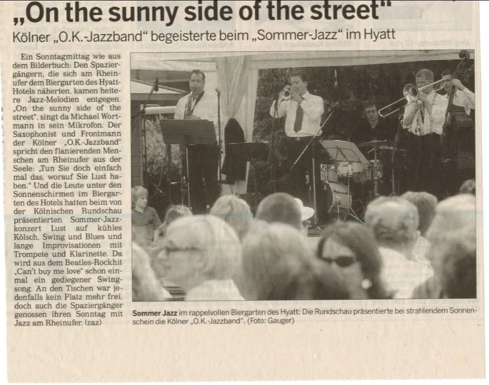 Pressestimme - On the Sunny Side